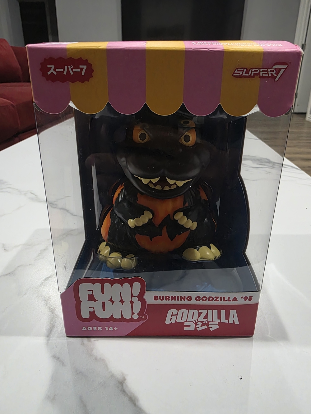 Fun!Fun! Burning Godzilla '95 Collectible Figure - Black & Orange by